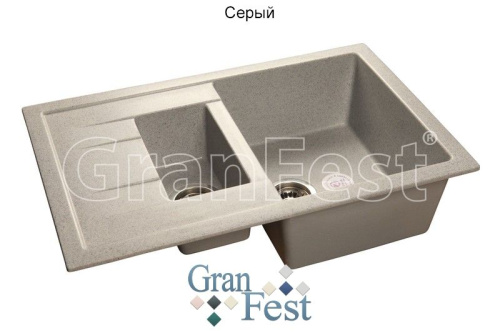 Мойка QUADRO GF-Q775KL GranFest детальная картинка фото 5