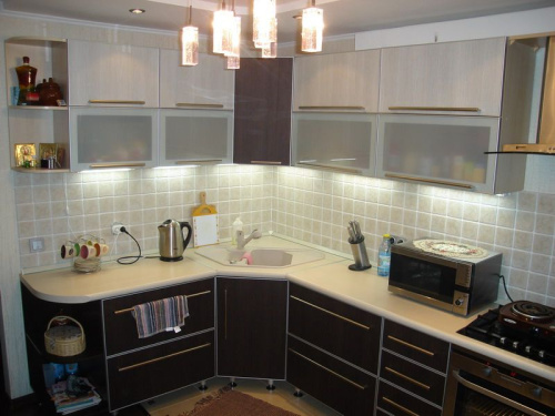 Угловой элемент из ДСП в цвет столешницы Polyrey детальная картинка фото 17