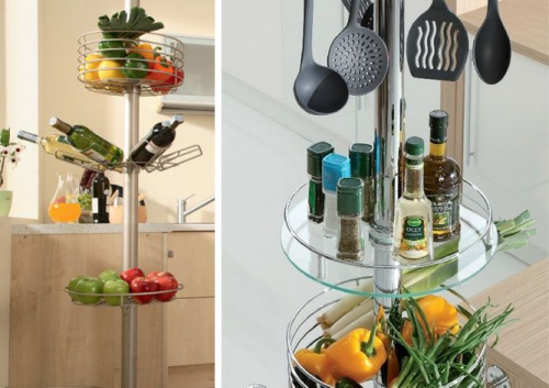 Полка боковая круглая Lotti (бронза) фото 7 Полка боковая круглая Lotti (бронза) детальная картинка фото 7