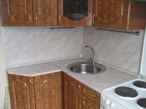 2385/E 8гр. Мрамор бежевый светлый Столешница глянцевая фото 2 2385/E 8гр. Мрамор бежевый светлый Столешница глянцевая фото 2