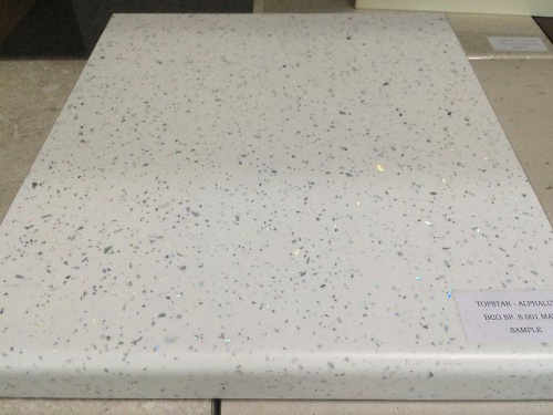 017/MO 9гр. Искра белая Столешница глянцевая фото 3